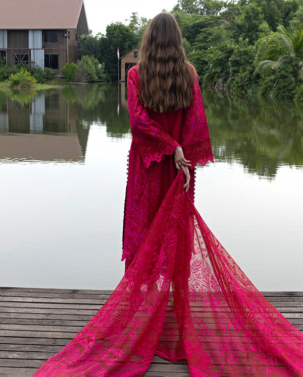 Esmel | Mon Tresor Luxe Lawn 26 | Rina by Esmel - Designer Dress - Type : Luxury Dress - Available at Libayah - 100% Original