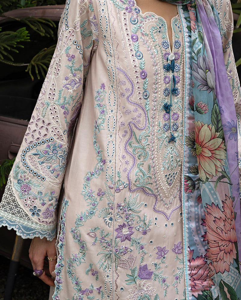 Esmel | Mon Tresor Luxe Lawn 26 | Aria by Esmel - Designer Dress - Type : Luxury Dress - Available at Libayah - 100% Original