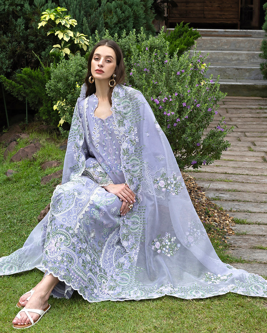 Esmel | Mon Tresor Luxe Lawn 26 | Vera by Esmel - Designer Dress - Type : Luxury Dress - Available at Libayah - 100% Original