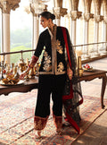 Zainab Chottani | Velura Velvet Edit 25 | Vian Farshi by Zainab Chottani - Designer Dress - Type : Ladies Clothes - Available at Libayah - 100% Original 