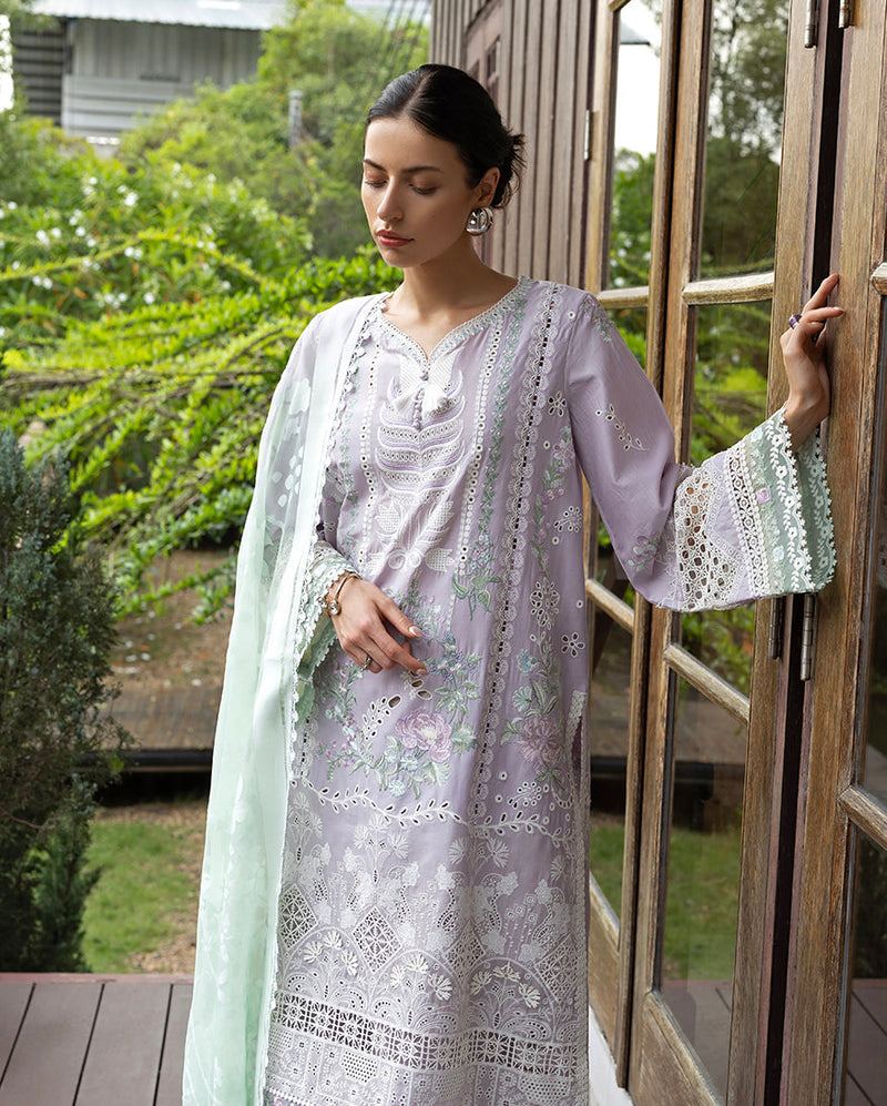 Esmel | Mon Tresor Luxe Lawn 26 | Lila by Esmel - Designer Dress - Type : Luxury Dress - Available at Libayah - 100% Original