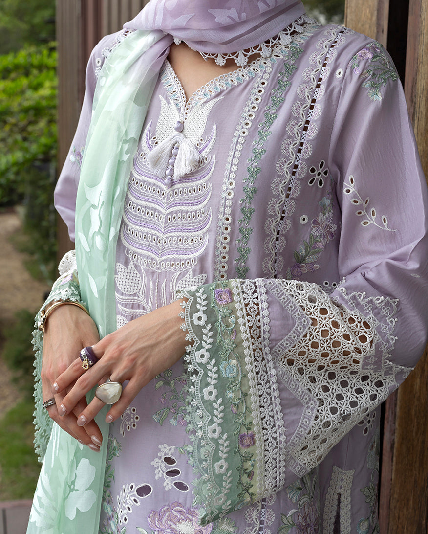 Esmel | Mon Tresor Luxe Lawn 26 | Lila by Esmel - Designer Dress - Type : Luxury Dress - Available at Libayah - 100% Original