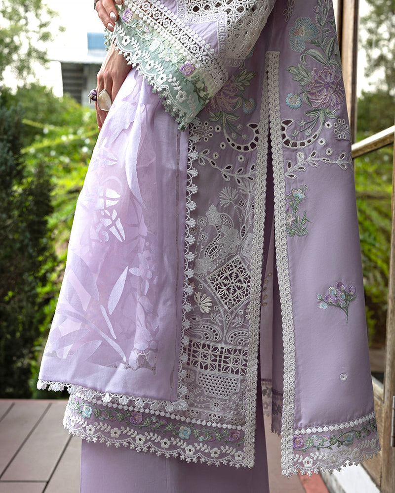 Esmel | Mon Tresor Luxe Lawn 26 | Lila by Esmel - Designer Dress - Type : Luxury Dress - Available at Libayah - 100% Original