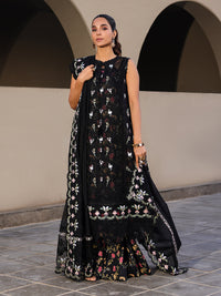 Faiza Faisal | Marine Luxury Lawn 25 | ELVA by Faiza Faisal - Designer Dress - Type: Ladies Clothes - Available at Libayah - 100% Original