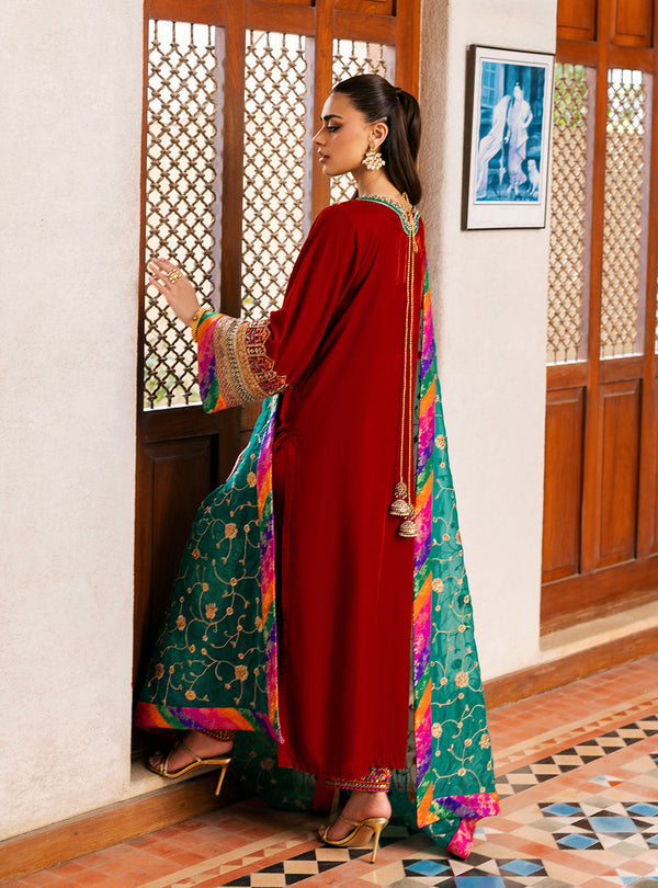 Zainab Chottani | Velvet 25 | Sifa by Zainab Chottani - Designer Dress - Type : Ladies Clothes - Available at Libayah - 100% Original 