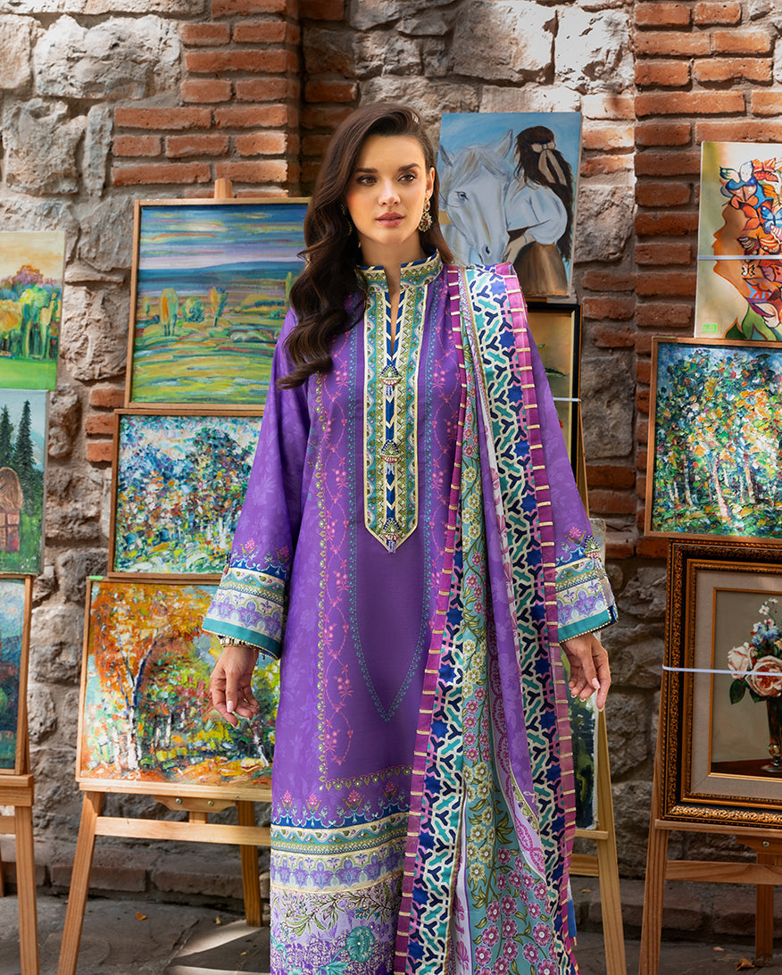Mushq | Nirvana Printed Silk | Cosmic Spindle by Mushq - Designer Dress  - Type : Ladies Clothes - Available at Libayah - 100% Original 