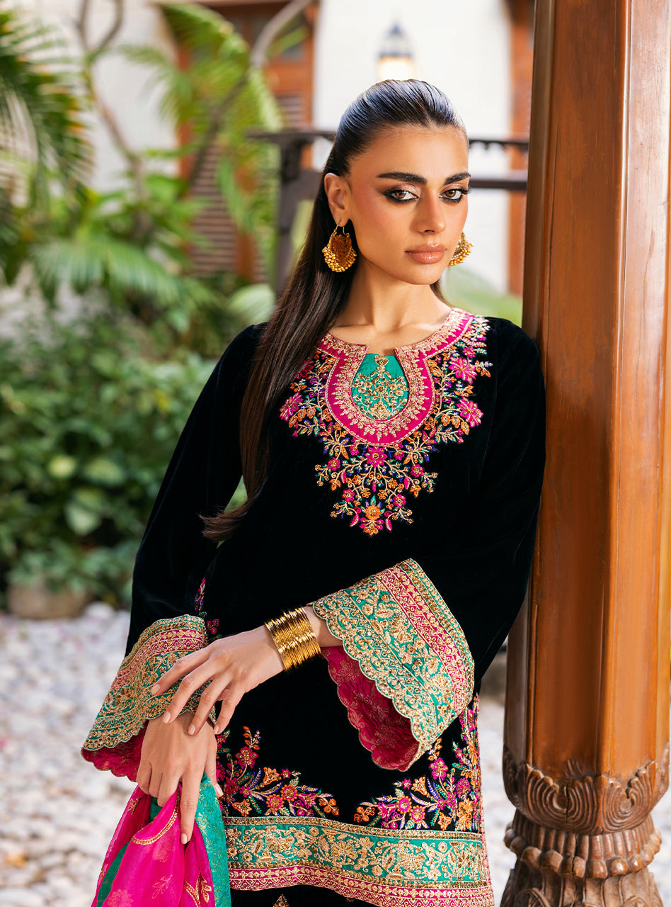 Zainab Chottani | Velvet 25 | Zeba by Zainab Chottani - Designer Dress - Type : Ladies Clothes - Available at Libayah - 100% Original 