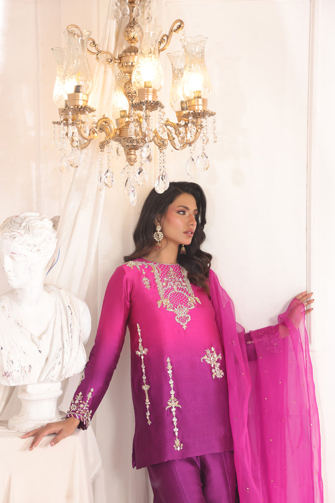 Sammy K | Riwayat Luxe | Jugnu by Sammy K - Designer Dress  - Type : Ladies Clothes - Available at Libayah - 100% Original 