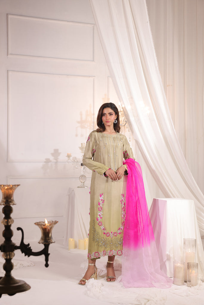 Sam Sammy K | Riwayat Luxe | Mehki Subah by Sammy K - Designer Dress  - Type : Ladies Clothes - Available at Libayah - 100% Original 