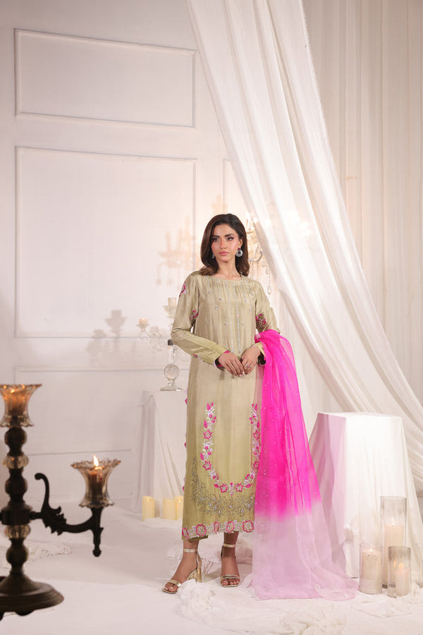 Sam Sammy K | Riwayat Luxe | Mehki Subah by Sammy K - Designer Dress  - Type : Ladies Clothes - Available at Libayah - 100% Original 