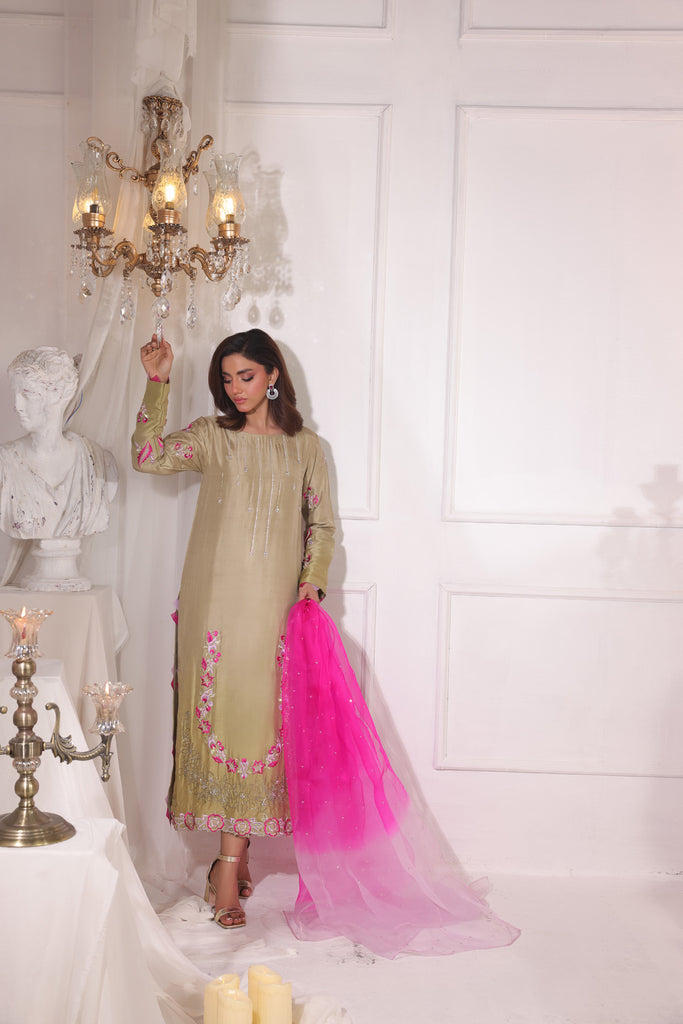 Sam Sammy K | Riwayat Luxe | Mehki Subah by Sammy K - Designer Dress  - Type : Ladies Clothes - Available at Libayah - 100% Original 