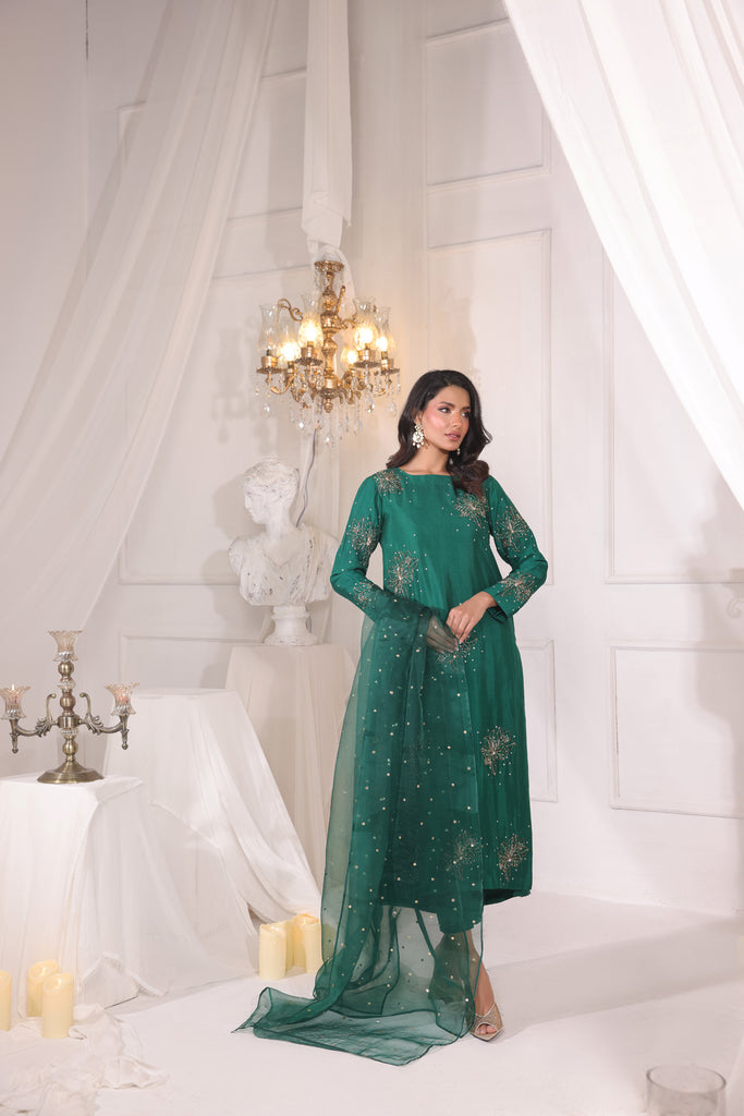 Sammy K | Riwayat Luxe | ZARI by Sammy K - Designer Dress  - Type : Ladies Clothes - Available at Libayah - 100% Original 