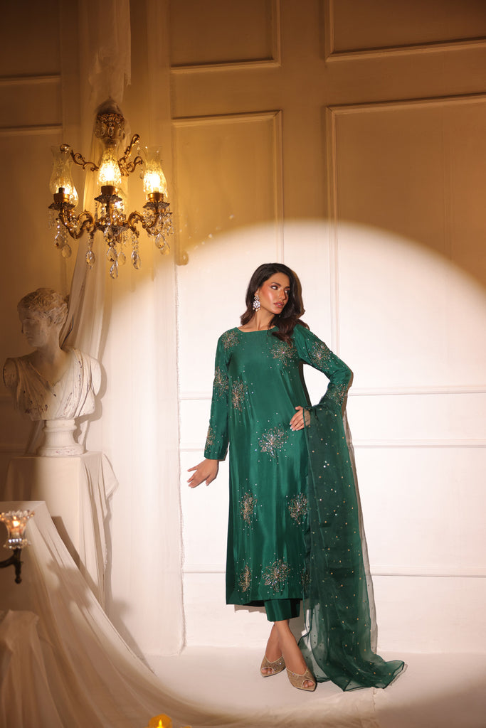 Sammy K | Riwayat Luxe | ZARI by Sammy K - Designer Dress  - Type : Ladies Clothes - Available at Libayah - 100% Original 