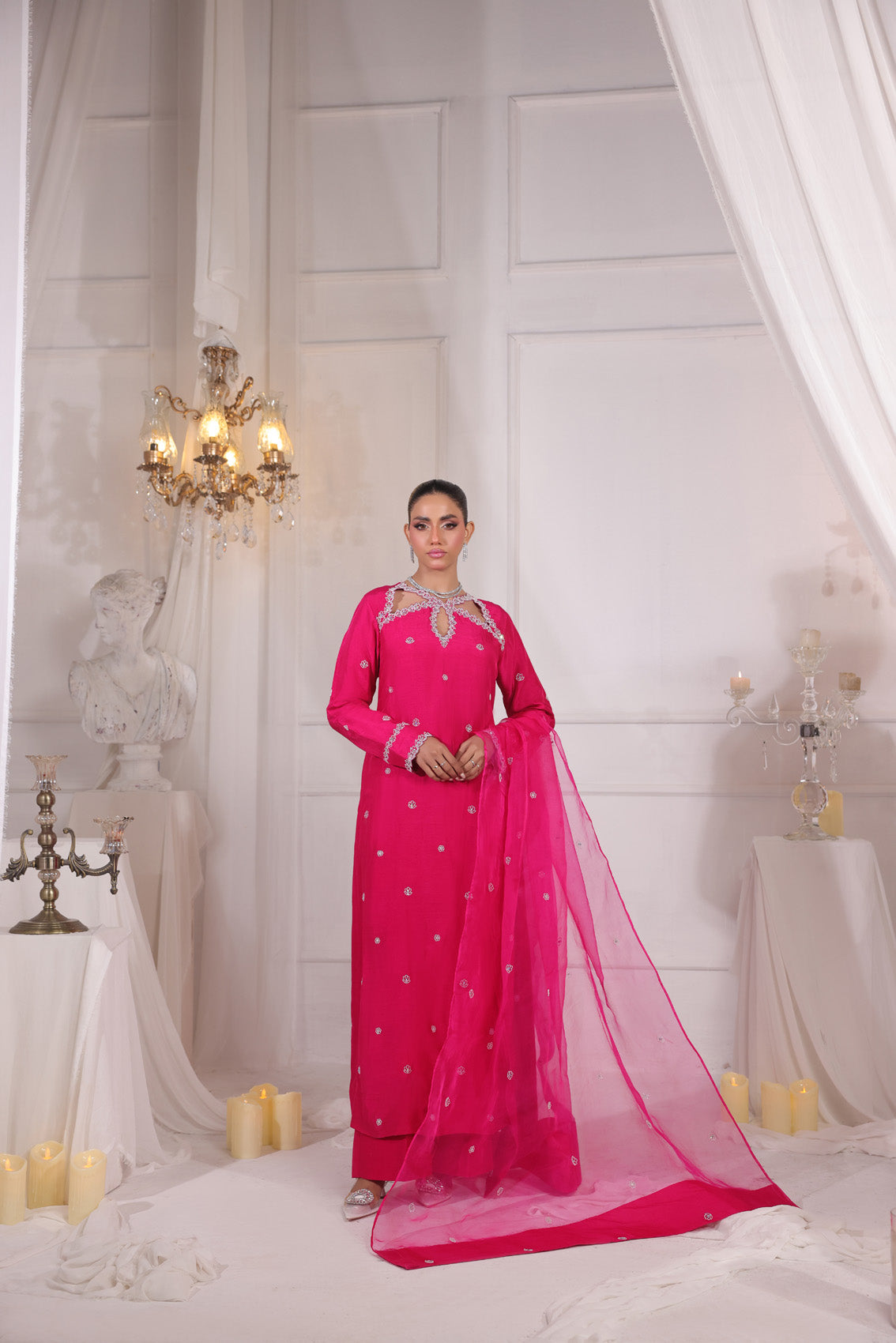 Sammy K | Riwayat Luxe | Husn e Noor by Sammy K - Designer Dress  - Type : Ladies Clothes - Available at Libayah - 100% Original 