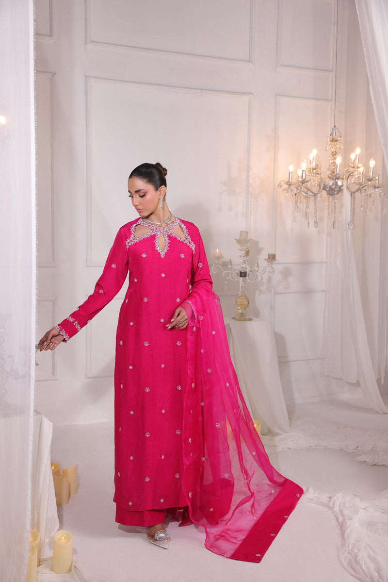 Sammy K | Riwayat Luxe | Husn e Noor by Sammy K - Designer Dress  - Type : Ladies Clothes - Available at Libayah - 100% Original 
