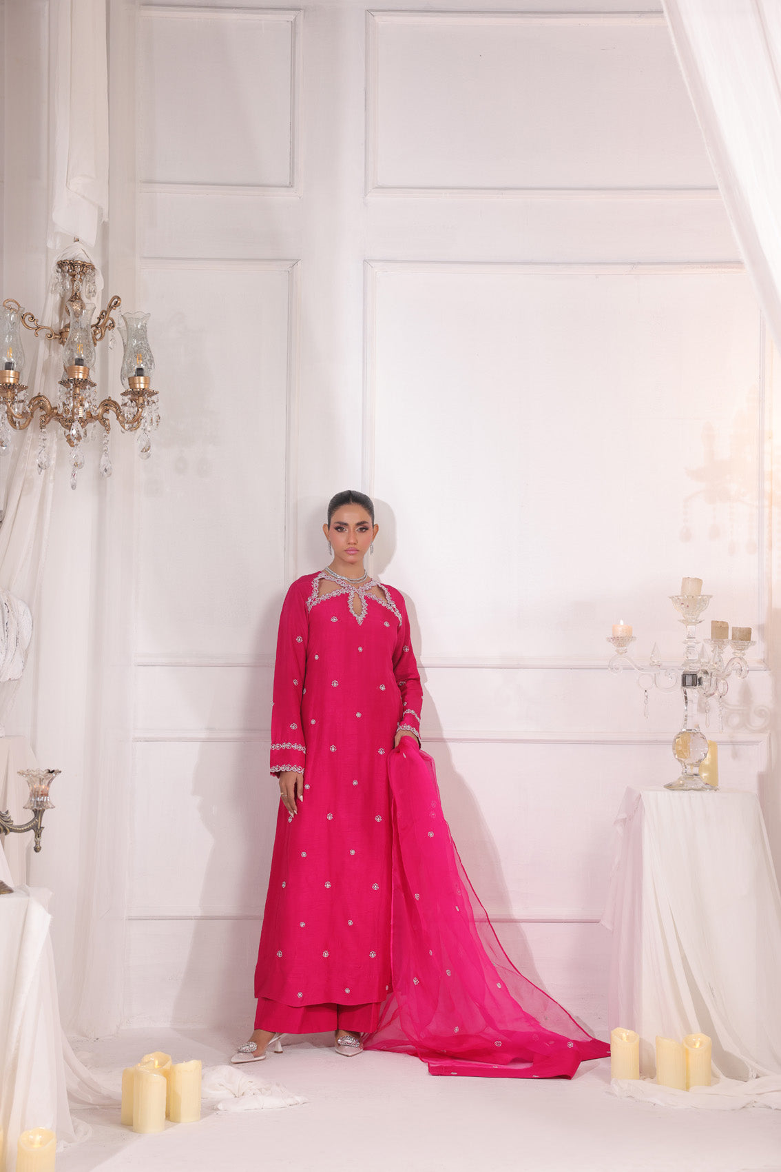 Sammy K | Riwayat Luxe | Husn e Noor by Sammy K - Designer Dress  - Type : Ladies Clothes - Available at Libayah - 100% Original 