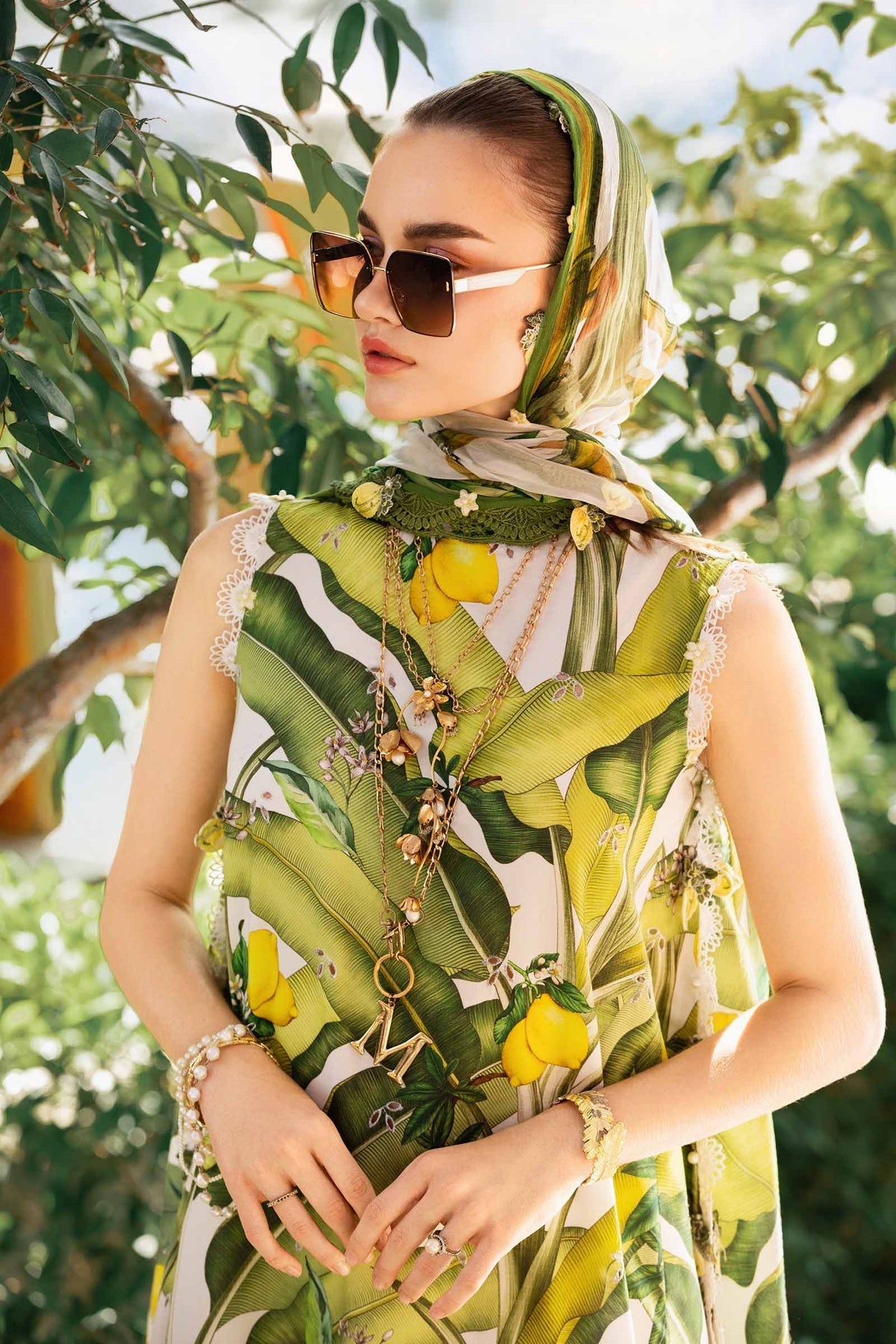 Maria B | M Prints 25 | MPT-2503-A by Maria B - Designer Dress - Type: Ladies Clothes - Available at Libayah - 100% Original