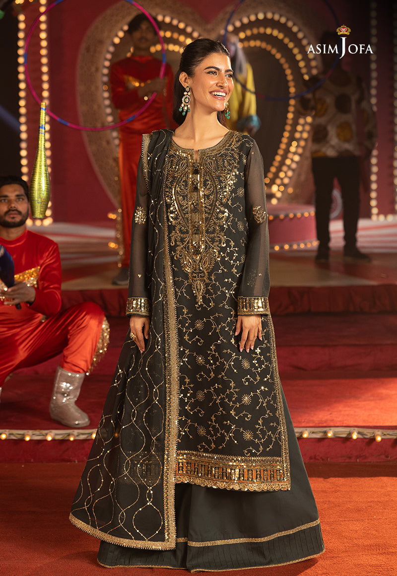 Asim Jofa | Festive Collection 25 | AJLLF-02 by Asim Jofa - Designer Dress - Type: Ladies Clothes - Available at Libayah - 100% Original