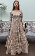 Threads and Motifs | Formal Dresses 25 | Organza Embroidered Maxi by Threads and Motifs - Designer Dress  - Type : Ladies Clothes - Available at Libayah - 100% Original 