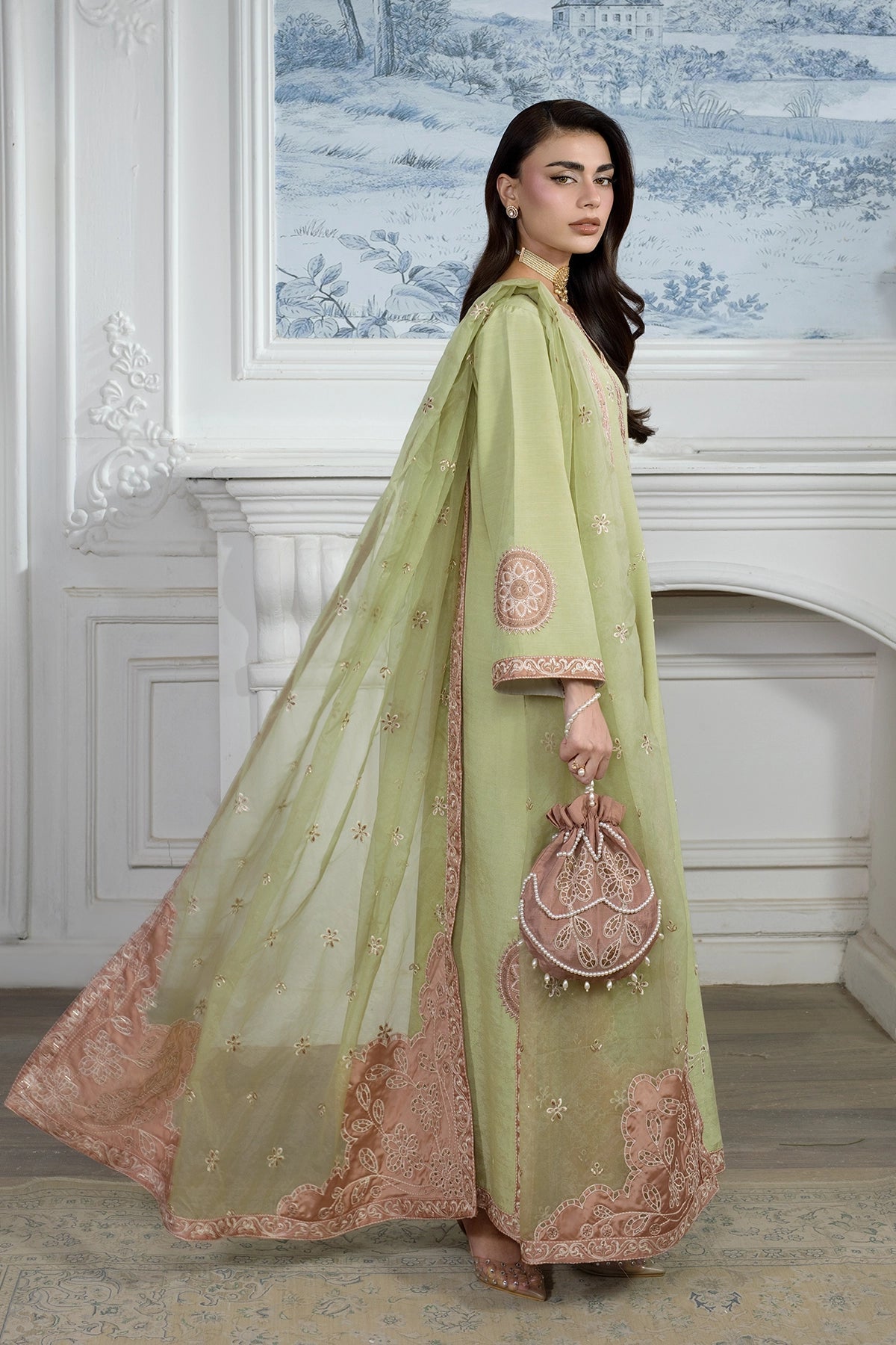 Rangrasiya | Lumeire Silk | Alma by Rangrasiya - Designer Dress  - Type : Ladies Clothes - Available at Libayah - 100% Original 