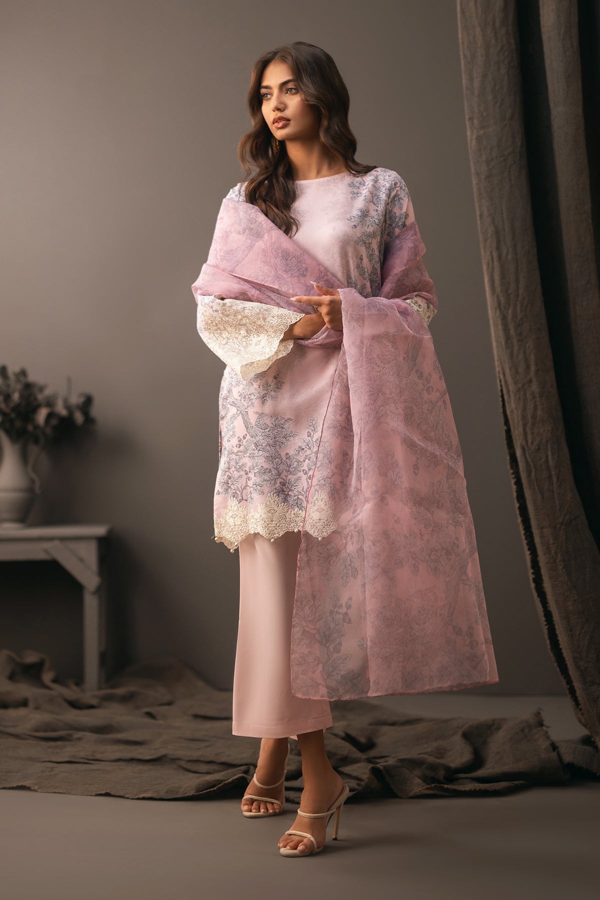 Erum Khan | Beyond Basic | GLOWING BEAT by Faiza Faisal - Designer Dress - Type: Ladies Clothes - Available at Libayah - 100% Original