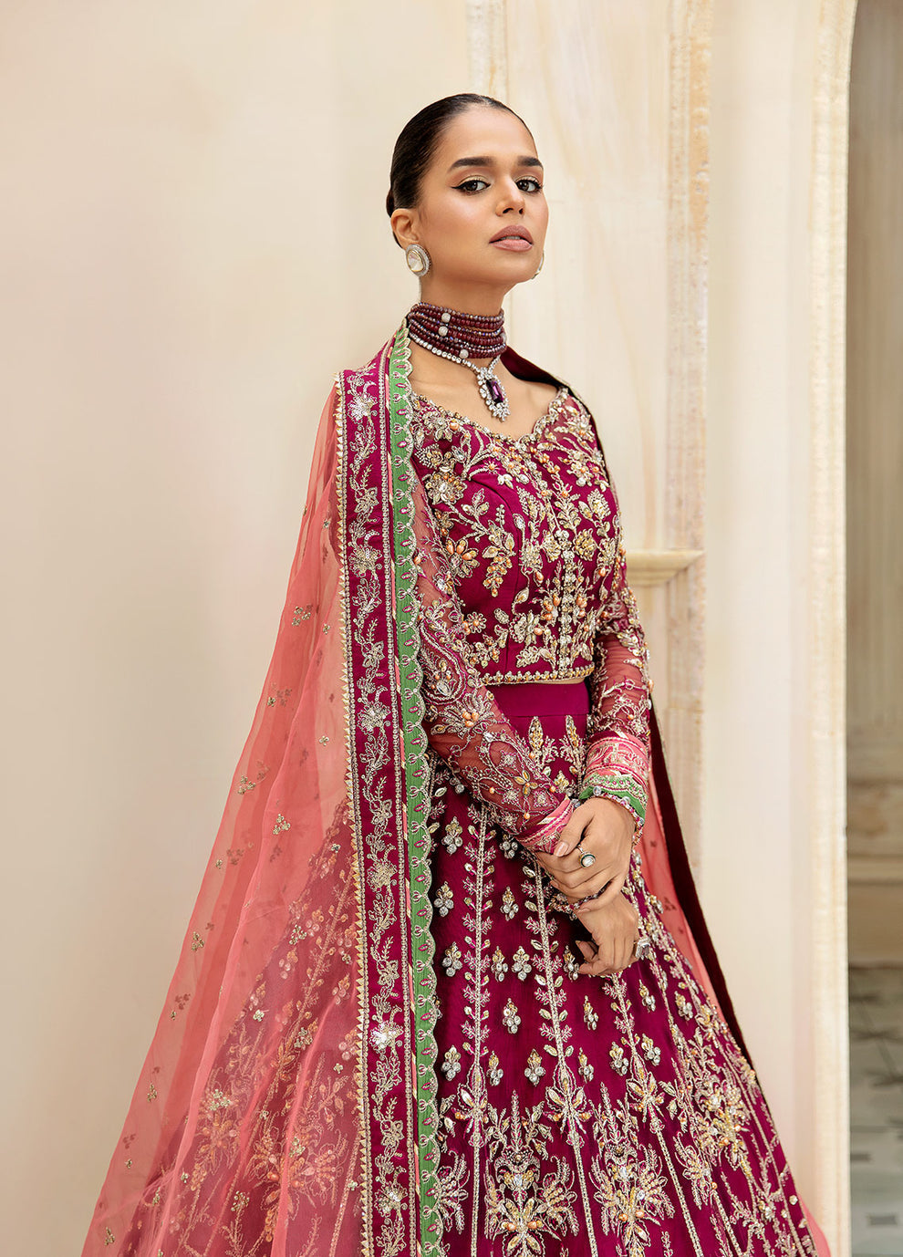 Gulaal | Wedding Formals | Ashmiza GL-WS-23V1-36 by Gulaal - Designer Dress - Type: Ladies Clothes - Available at Libayah - 100% Original