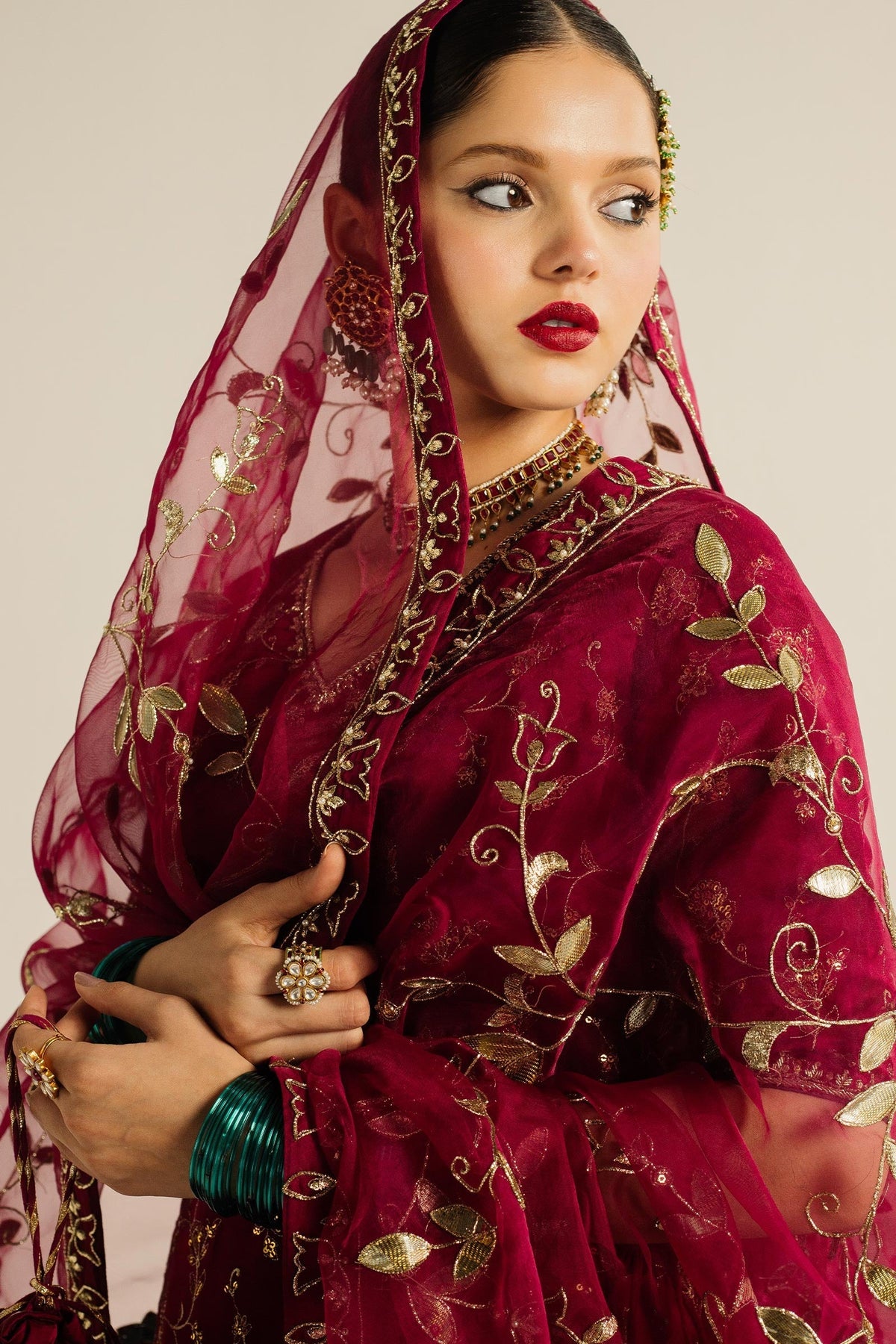 Zara Shahjahan | Wedding Formals 2024 | ZC-4002 by Zara Shahjahan - Designer Dress - Type: Ladies Clothes - Available at Libayah - 100% Original
