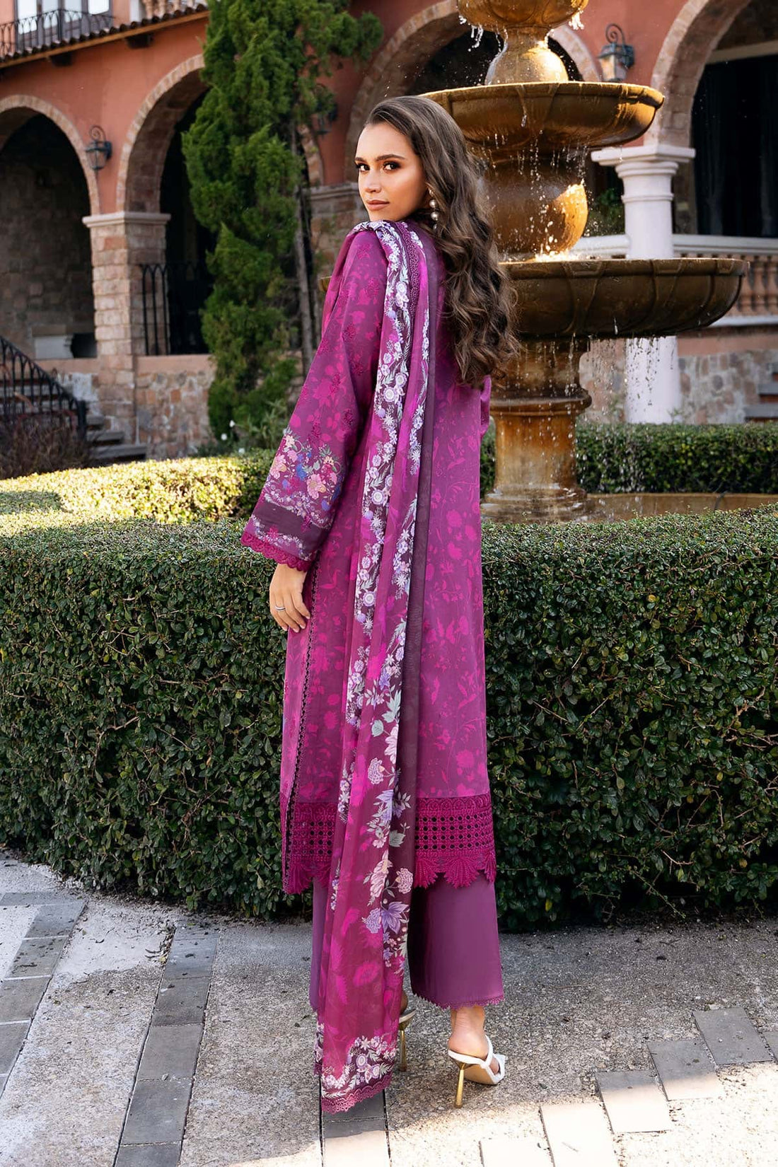 Afrozeh | Damask The Holiday Edit 25 | Eden B by Afrozeh - Designer Dress - Type: Ladies Clothes - Available at Libayah - 100% Original