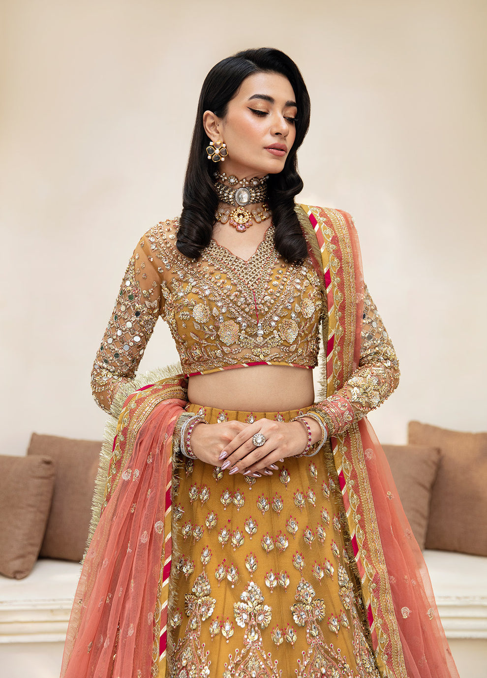 Gulaal | Wedding Formals | Miraas GL-WS-23V1-35 by Gulaal - Designer Dress - Type: Ladies Clothes - Available at Libayah - 100% Original