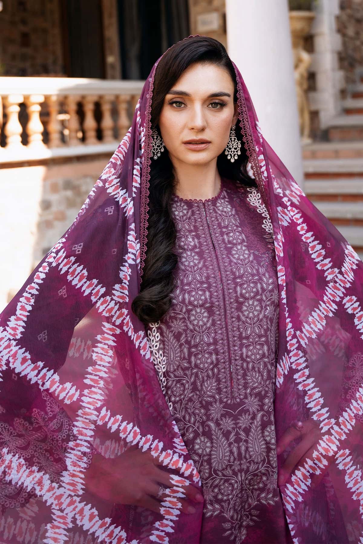 Afrozeh | Damask The Holiday Edit 25 | Anisa A by Afrozeh - Designer Dress - Type: Ladies Clothes - Available at Libayah - 100% Original
