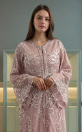 Threads and Motifs | Formal Dresses 25 | Net Embroidered Jacket by Threads and Motifs - Designer Dress  - Type : Ladies Clothes - Available at Libayah - 100% Original 