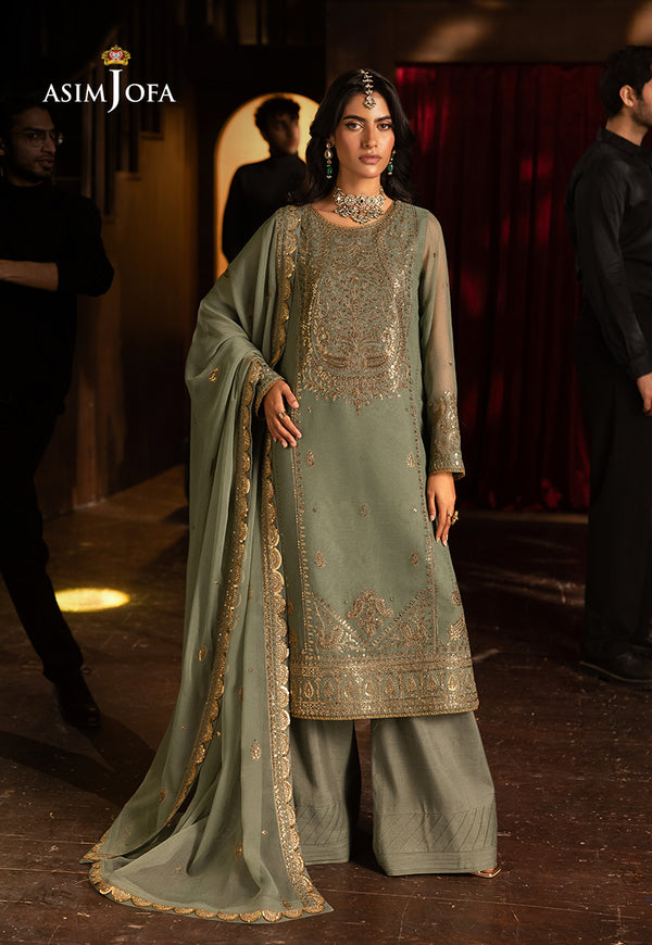 Asim Jofa | Festive Collection 25 | AJLF-07 by Asim Jofa - Designer Dress - Type: Ladies Clothes - Available at Libayah - 100% Original