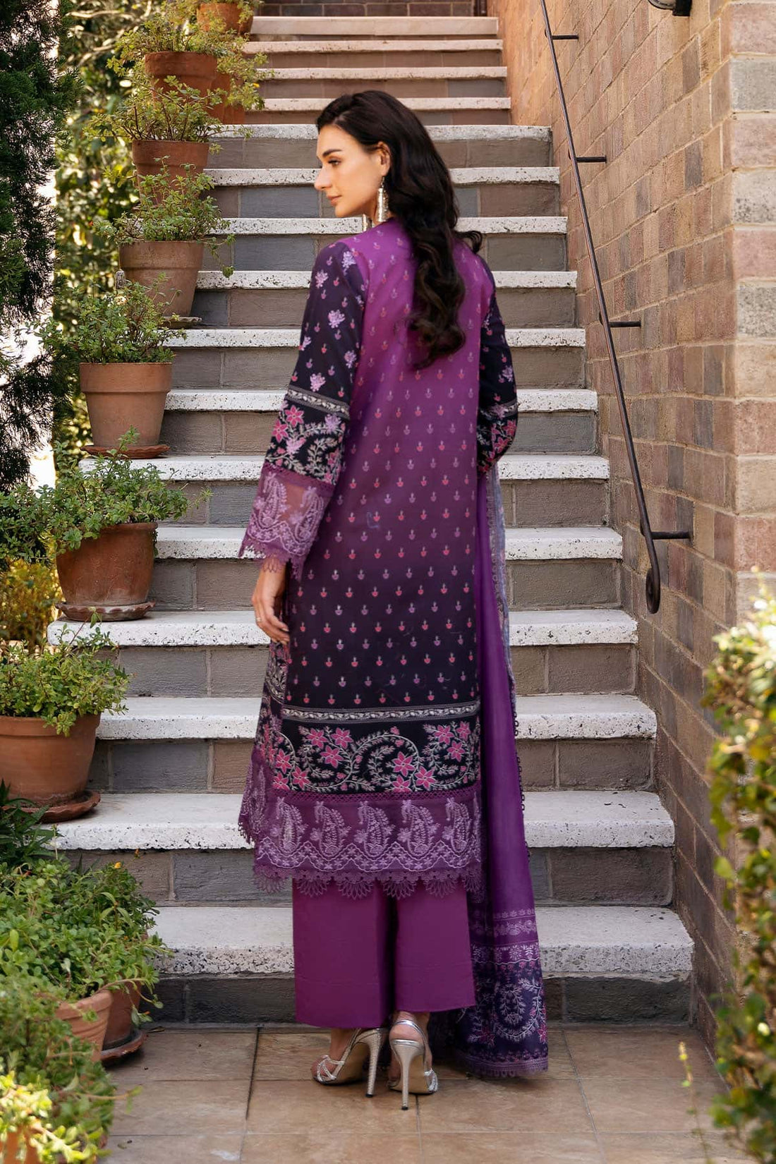 Afrozeh | Damask The Holiday Edit 25 | Azrina A by Afrozeh - Designer Dress - Type: Ladies Clothes - Available at Libayah - 100% Original