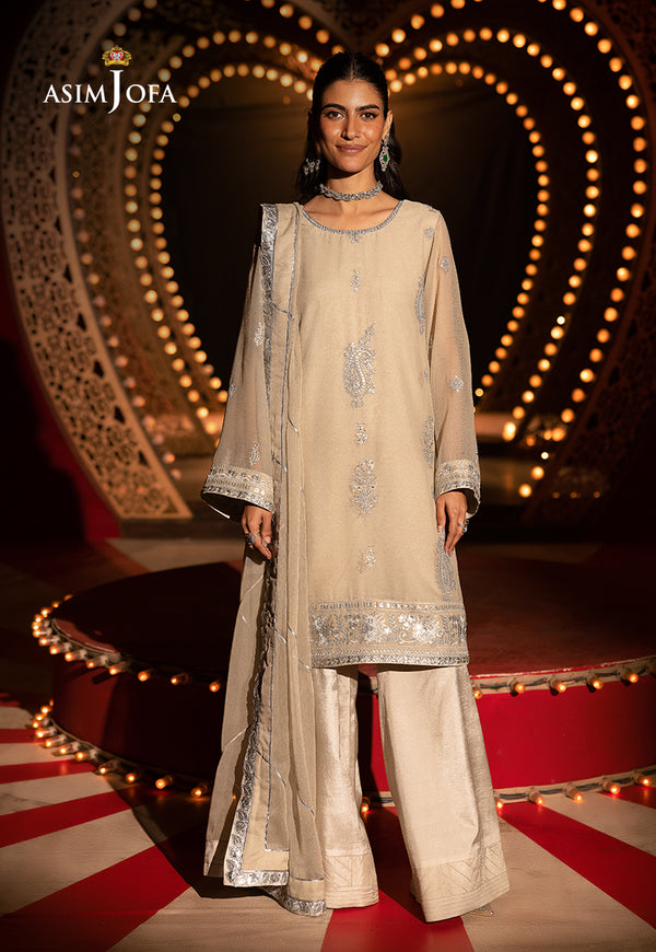Asim Jofa | Festive Collection 25 | AJLF-09 by Asim Jofa - Designer Dress - Type: Ladies Clothes - Available at Libayah - 100% Original