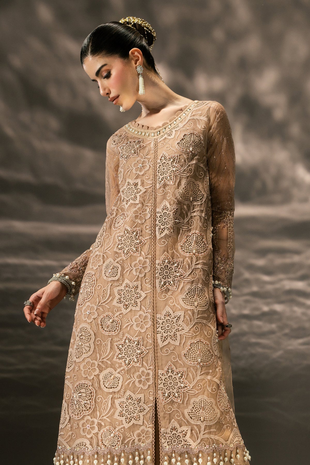 Naqshi | Poetique Party Wears |Zita by Naqshi - Designer Dress  - Type : Ladies Clothes - Available at Libayah - 100% Original 