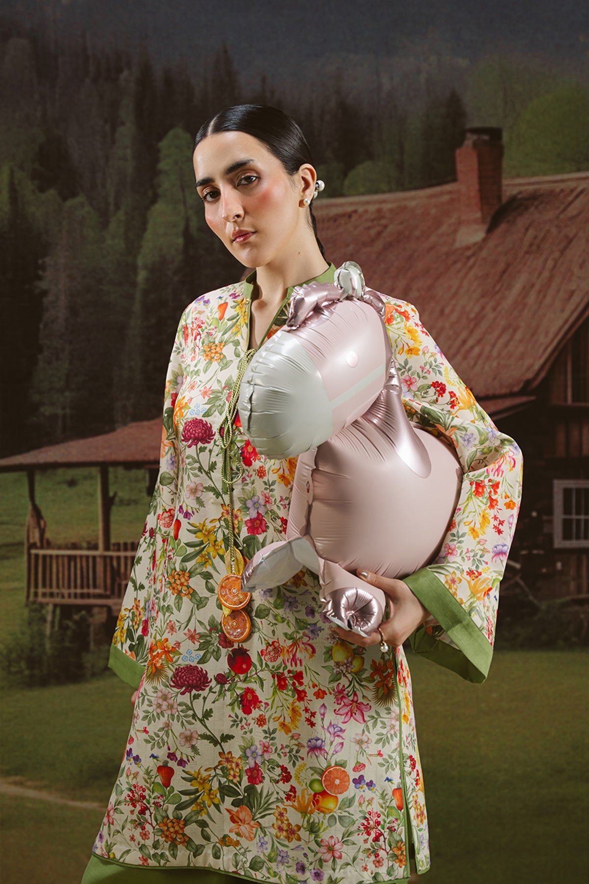 Afrozeh | Basic Pret 26 RTW | NACRE by Afrozeh - Designer Dress  - Type : Ladies Clothes - Available at Libayah - 100% Original 