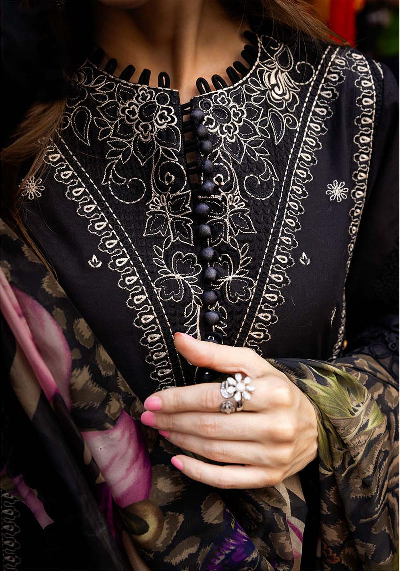 Zarqash | Luxury Lawn 25 | ZQLU 001 Eliana by Zarqash - Designer Dress - Type: Ladies Clothes - Available at Libayah - 100% Original