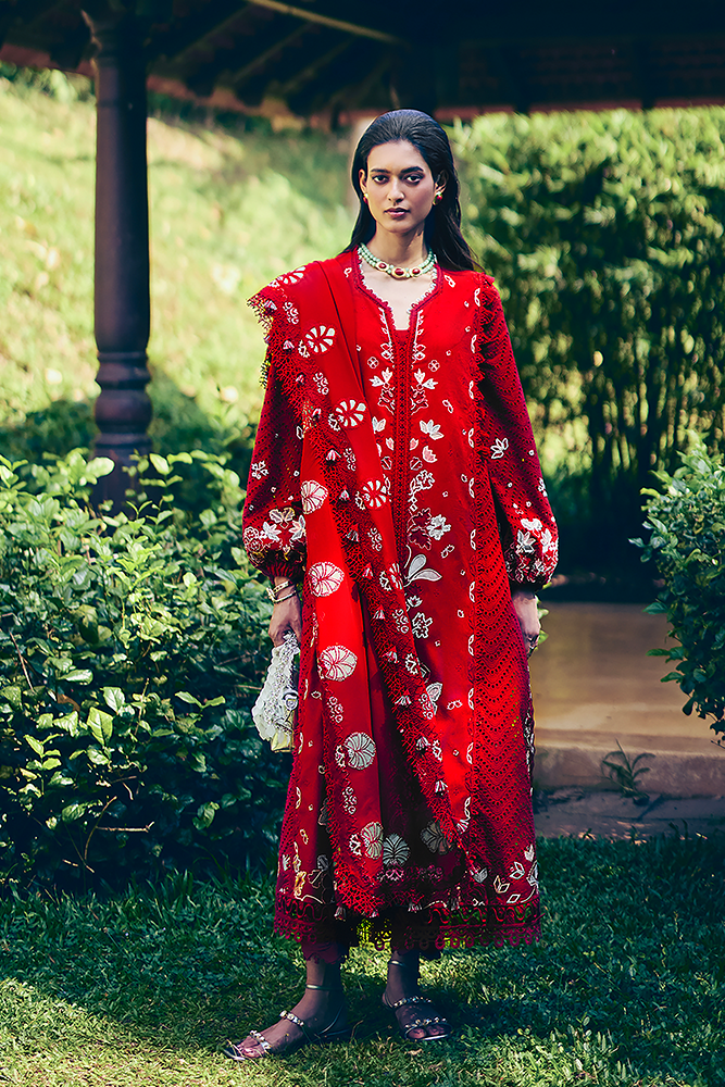 Suffuse | Casual Pret 25 | CRIMSAL by Suffuse - Designer Dress - Type: Ladies Clothes - Available at Libayah - 100% Original