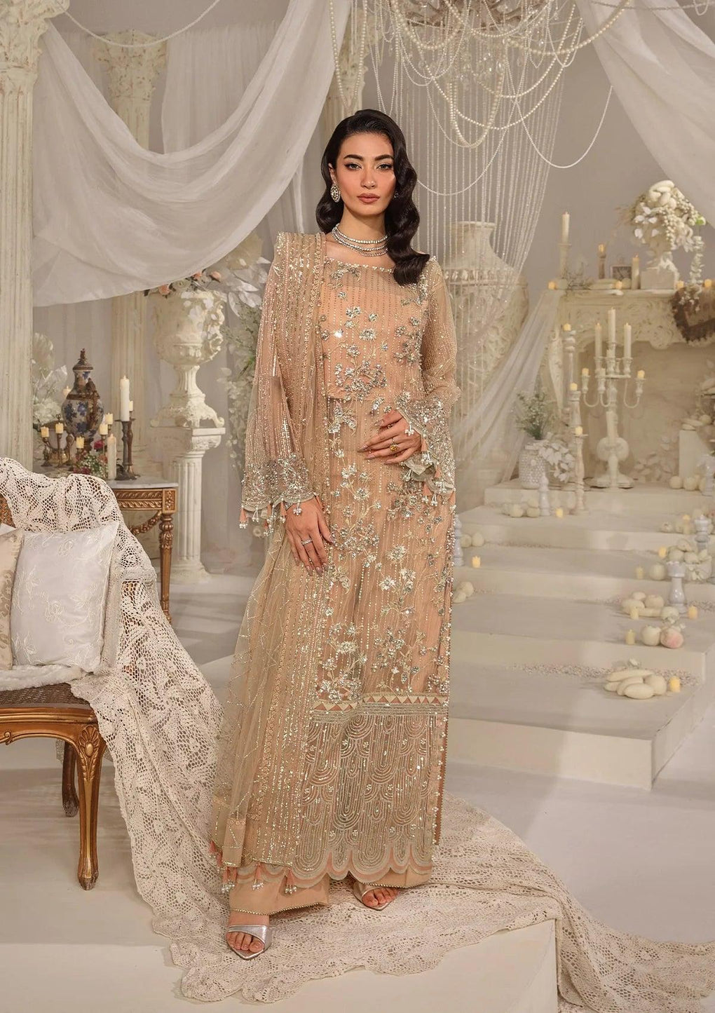Elaf Premium | Evara Formals 24 | EFE-06 ZYVA by Elaf Premium - Designer Dress - Type: The Formal Exhibit - Available at Libayah - 100% Original