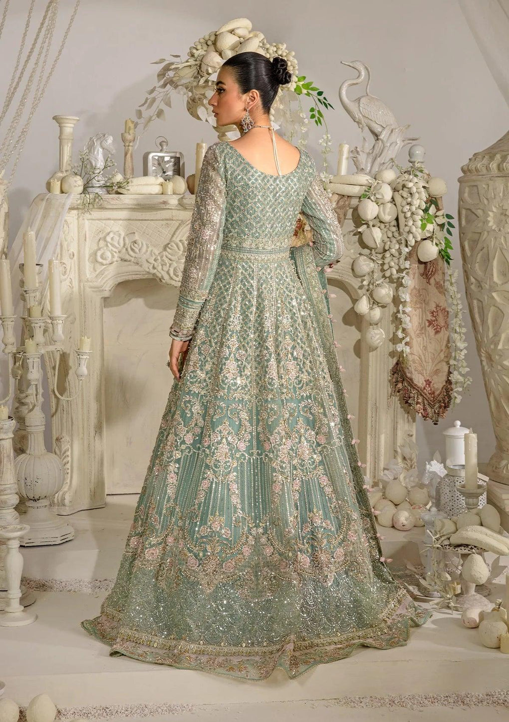 Elaf Premium | Evara Formals 24 | EFE-02 ELSA by Elaf Premium - Designer Dress - Type: The Formal Exhibit - Available at Libayah - 100% Original