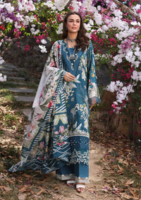 Elaf Premium | Prints Chikankari 24 | 02B SERENITA by Elaf Premium - Designer Dress - Type: Ladies Clothes - Available at Libayah - 100% Original