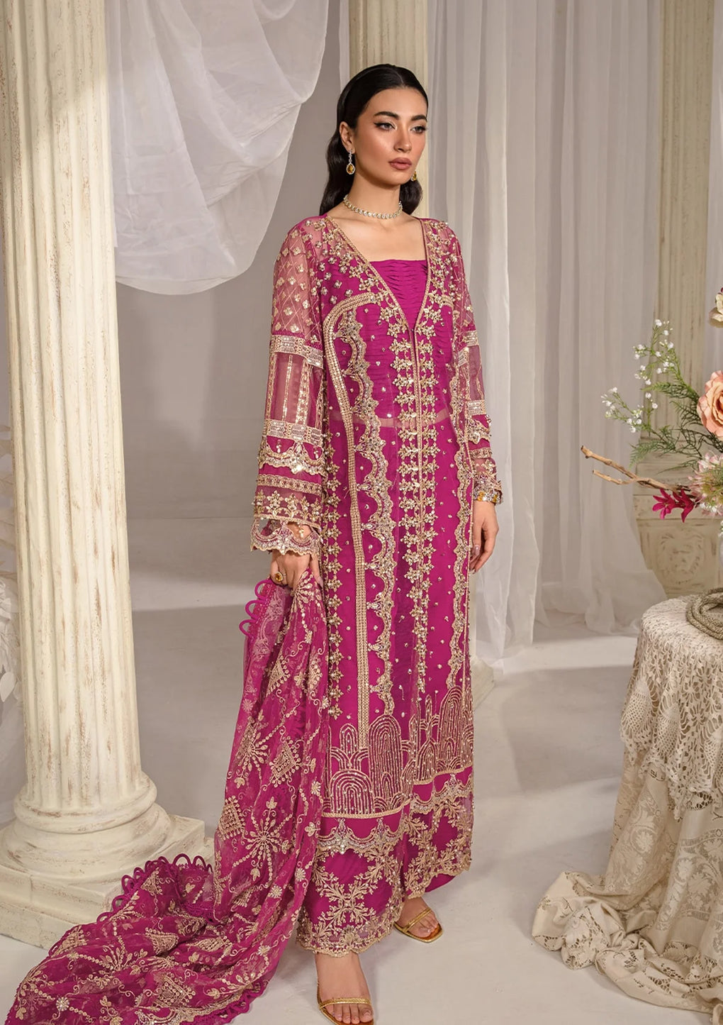 Elaf Premium | Evara Formals 24 | EFE-07 REGALIA by Elaf Premium - Designer Dress - Type: The Formal Exhibit - Available at Libayah - 100% Original