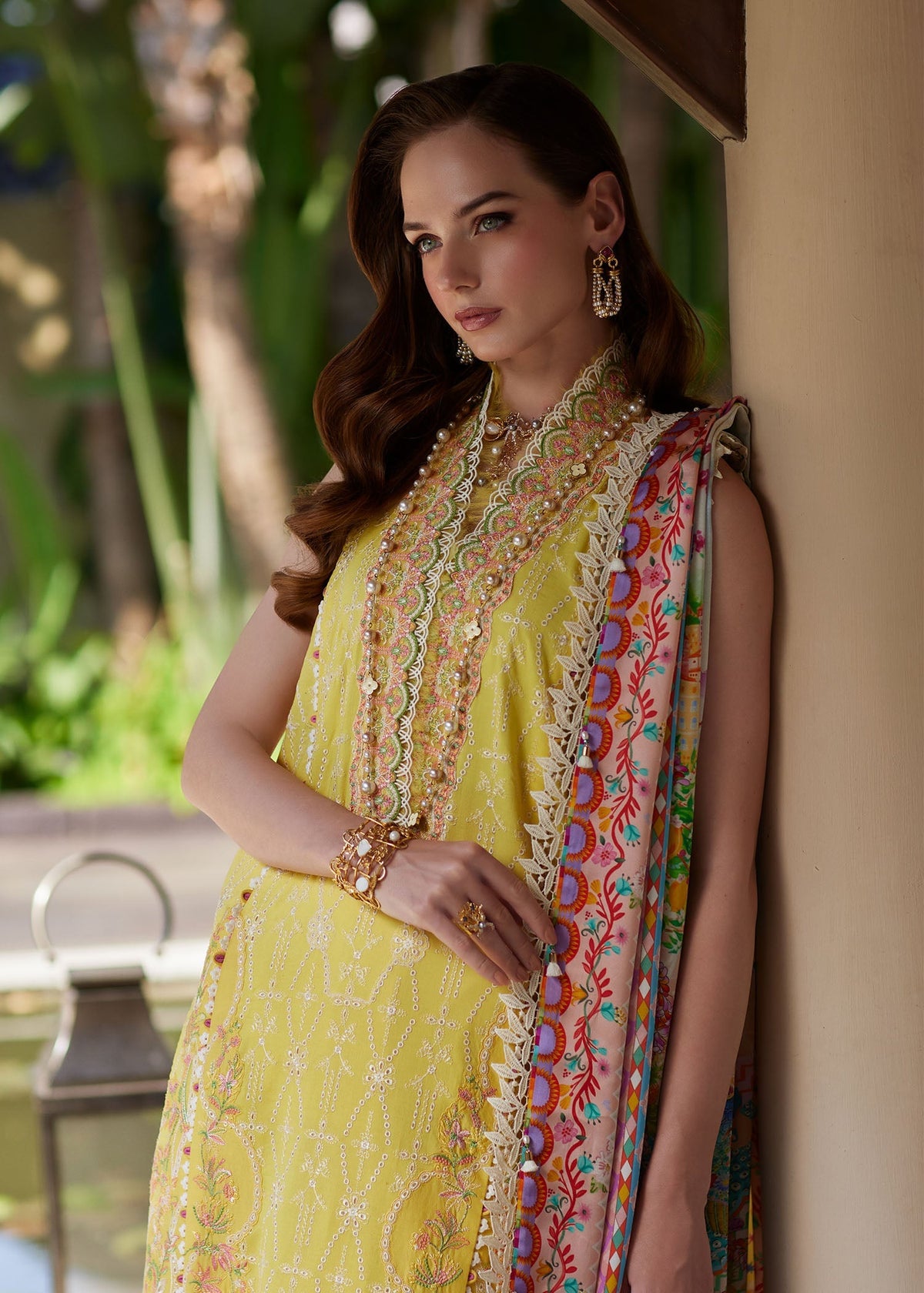 Kanwal Malik | Ariya Luxury Lawn 26 | Bianca - Designer Dress - Type : Ladies Clothes - Available at Libayah - 100% Original
