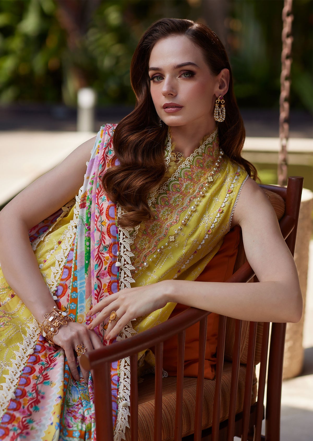 Kanwal Malik | Ariya Luxury Lawn 26 | Bianca - Designer Dress - Type : Ladies Clothes - Available at Libayah - 100% Original