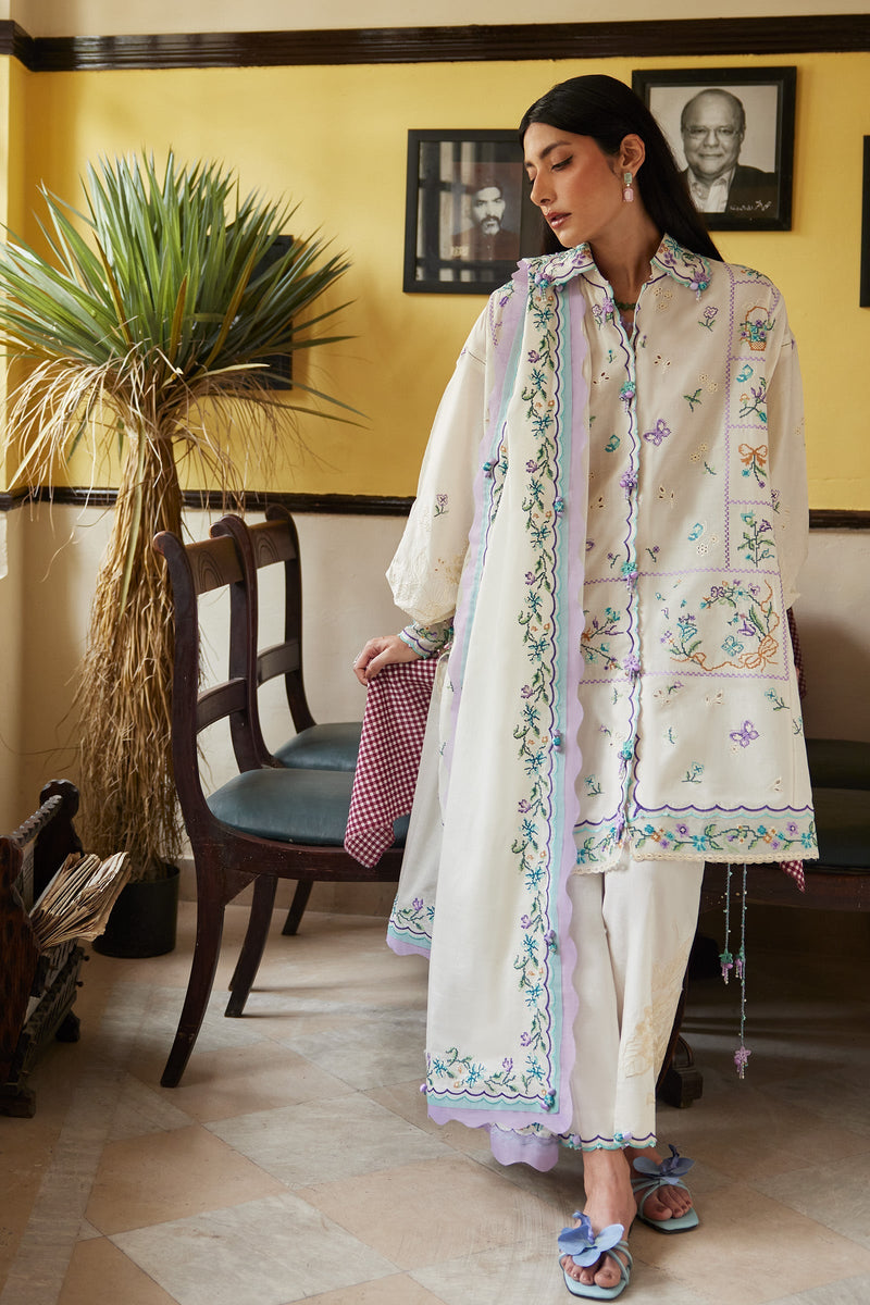 Afrozeh | Basic Pret 26 RTW | NACRE by Afrozeh - Designer Dress  - Type : Ladies Clothes - Available at Libayah - 100% Original 