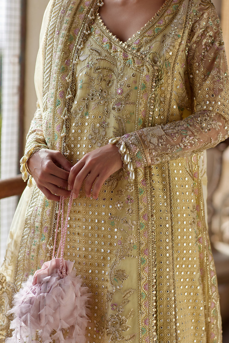 Afrozeh | Dastangoi Wedding Formals | Afsaan by Afrozeh - Designer Dress  - Type : Ladies Clothes - Available at Libayah - 100% Original 