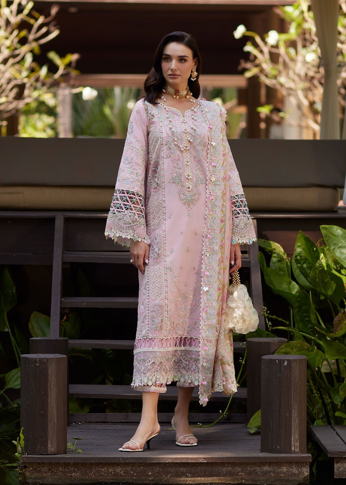 Kanwal Malik | Ariya Luxury Lawn 26 | Vivian - Designer Dress - Type : Ladies Clothes - Available at Libayah - 100% Original