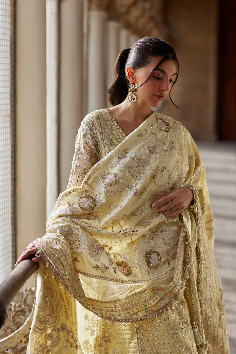 Afrozeh | Dastangoi Wedding Formals | Afsaan by Afrozeh - Designer Dress  - Type : Ladies Clothes - Available at Libayah - 100% Original 
