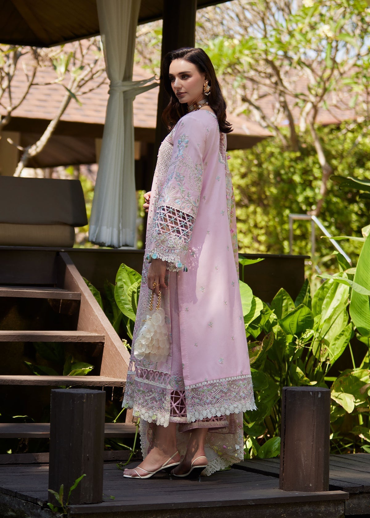 Kanwal Malik | Ariya Luxury Lawn 26 | Vivian - Designer Dress - Type : Ladies Clothes - Available at Libayah - 100% Original