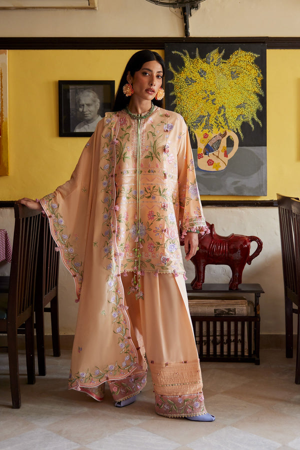 Afrozeh | Basic Pret 26 RTW | NACRE by Afrozeh - Designer Dress  - Type : Ladies Clothes - Available at Libayah - 100% Original 
